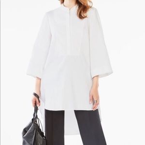 BCBG white shirt dress